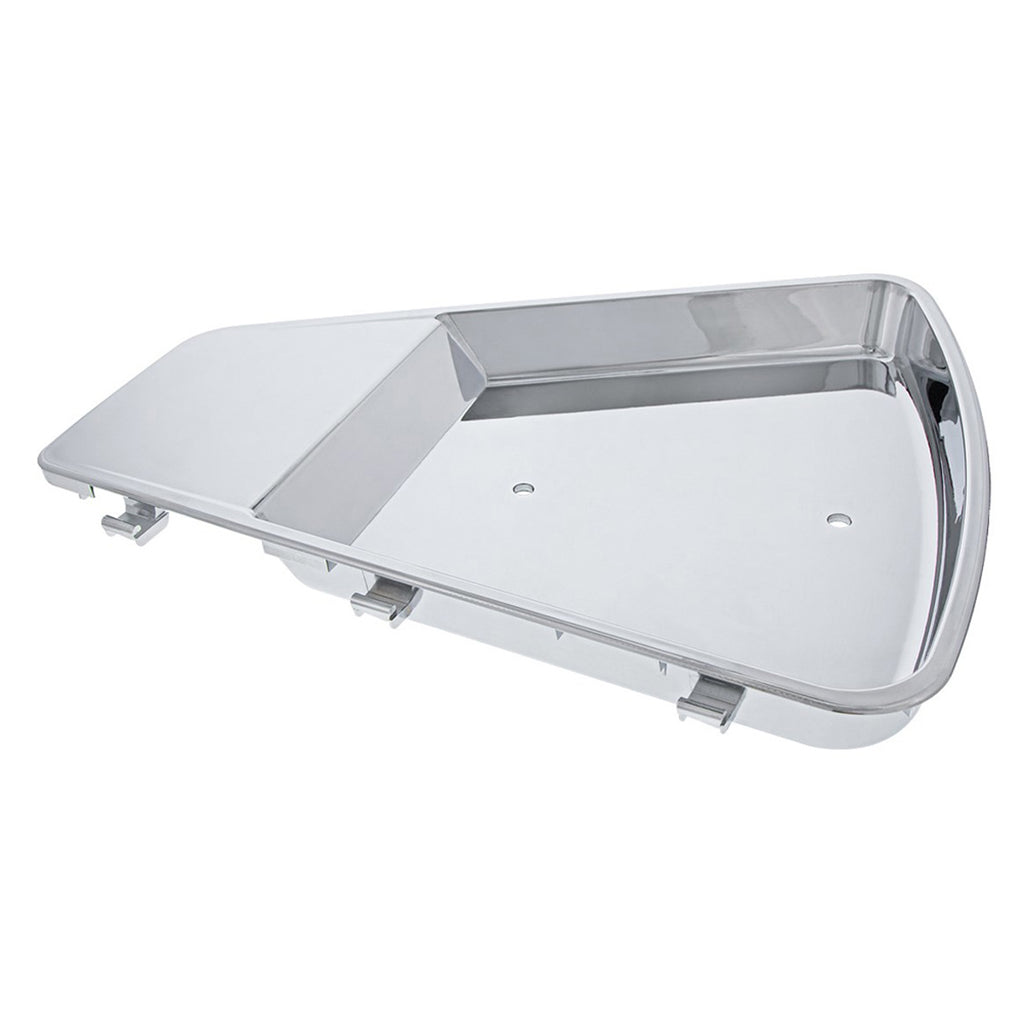 United Pacific - Chrome Plastic Dash Top Tray For 2018-2024 Volvo VNL