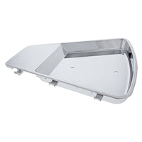 United Pacific - Chrome Plastic Dash Top Tray For 2018-2024 Volvo VNL