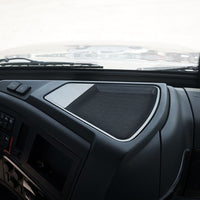 United Pacific - Chrome Plastic Dash Top Tray For 2018-2024 Volvo VNL