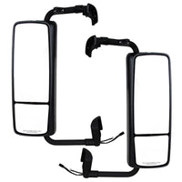 United Pacific - Black Heated Mirror Assembly For 2004-2012 Volvo VNL (Driver or Passenger Side)