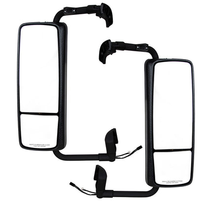 United Pacific - Chrome Heated Mirror Assembly For 2004-2012 Volvo VNL (Driver or Passenger Side)