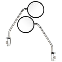 Chrome Hood Mirror For 2013-2021 Kenworth T680 (Driver or Passenger Side)