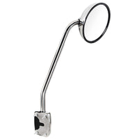 Chrome Hood Mirror For 2013-2021 Kenworth T680 (Driver or Passenger Side)