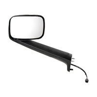 Chrome Hood Mirror With Heated Lens For 2018-2025 Freightliner Cascadia (Driver or Passenger Side)