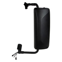 Black Mirror Assembly With LED Turn Signal For 2012 - 2017 Volvo VNL (Driver or Passenger Side)