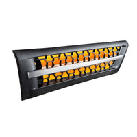Hood Air Intake Grille With Various Colored LEDs For 2018-2024 Freightliner Cascadia 126 (Driver or Passenger Side)