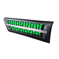 Hood Air Intake Grille With Various Colored LEDs For 2018-2024 Freightliner Cascadia 126 (Driver or Passenger Side)