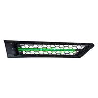 Hood Air Intake Grille With Various Colored LEDs For 2018-2024 Freightliner Cascadia 126 (Driver or Passenger Side)