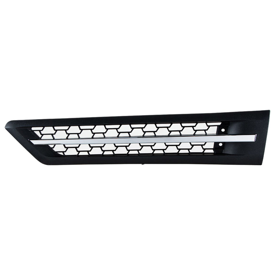 Hood Air Intake Grille With Various Colored LEDs For 2018-2024 Freightliner Cascadia 126 (Driver or Passenger Side)