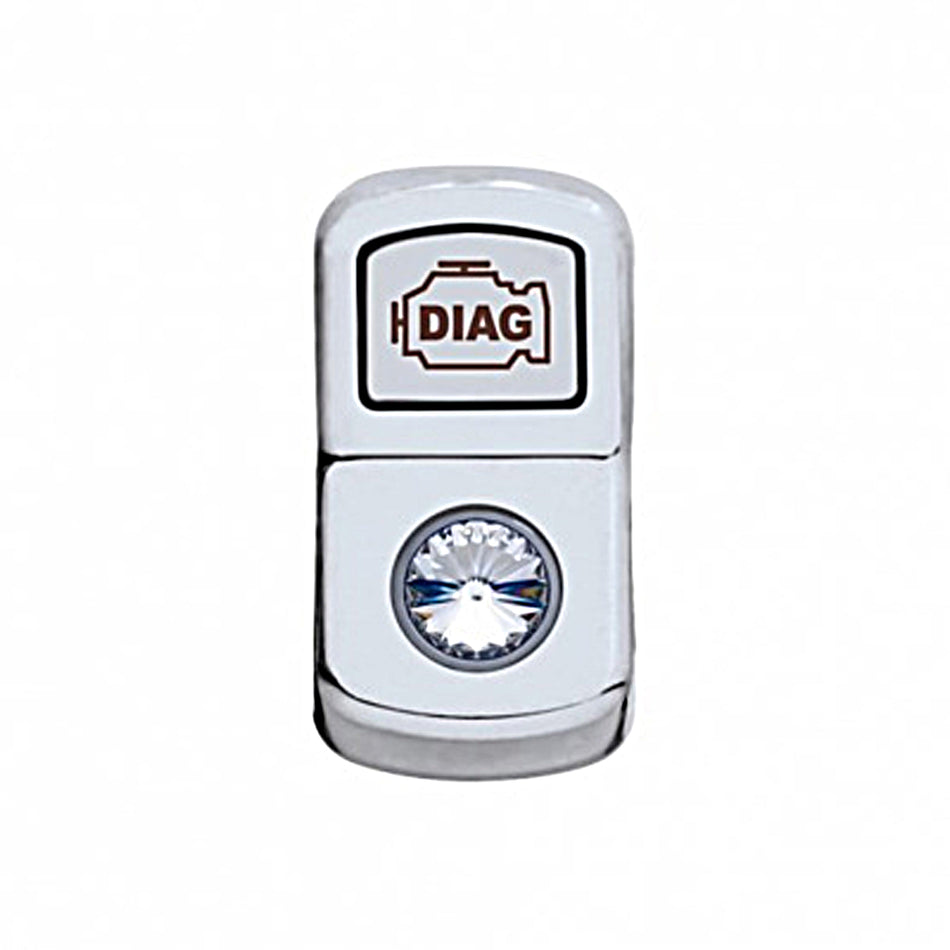 United Pacific - "Diagnostic" Rocker Switch Cover (Various Colored Crystals)