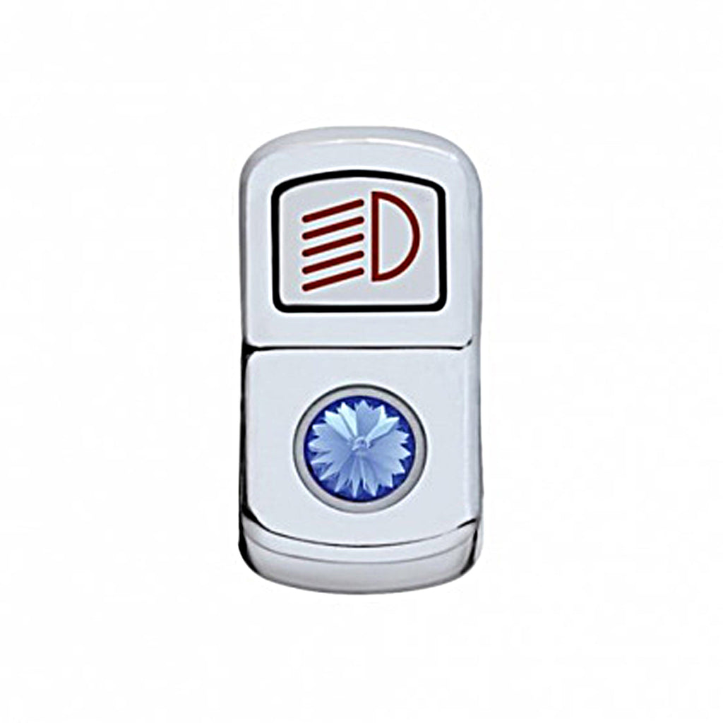 United Pacific - "Headlight" Rocker Switch Cover (Various Colored Crystals)