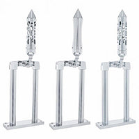 11", 9" or 4" Chrome Air Horn Lever Set - Daytona, Talladega, or Brooklyn Style Grip