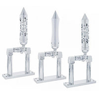 11", 9" or 4" Chrome Air Horn Lever Set - Daytona, Talladega, or Brooklyn Style Grip