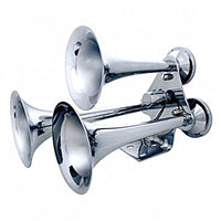 United Pacific - 3 Trumpets "Competition Series" Chrome Train Horn