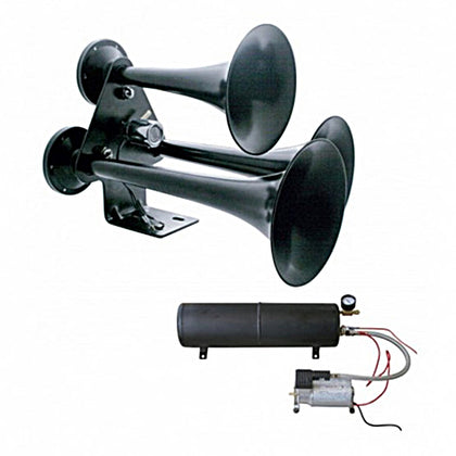 United Pacific - Black Train Horn Bundle