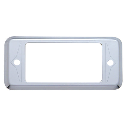 United Pacific - Etched Stainless "A" Panel Pocket Cover for Peterbilt