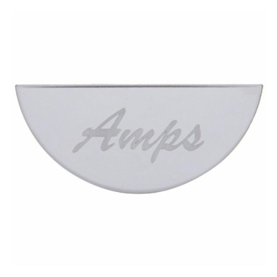 United Pacific - Gauge Plate For Peterbilt - Amps