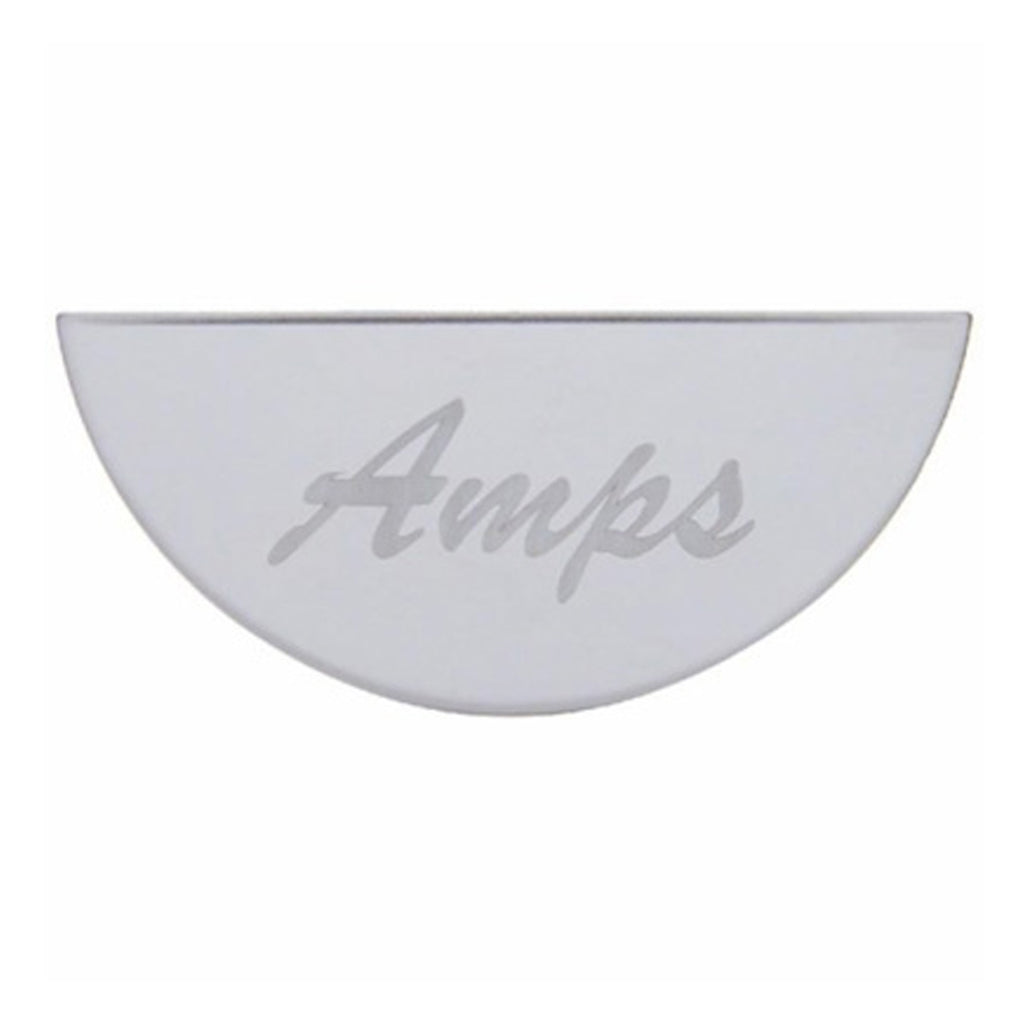 United Pacific - Gauge Plate For Peterbilt - Amps