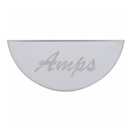 United Pacific - Gauge Plate For Peterbilt - Amps