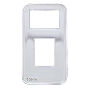 United Pacific - Stainless Steel Large or Small Paddle Switch Trim for International