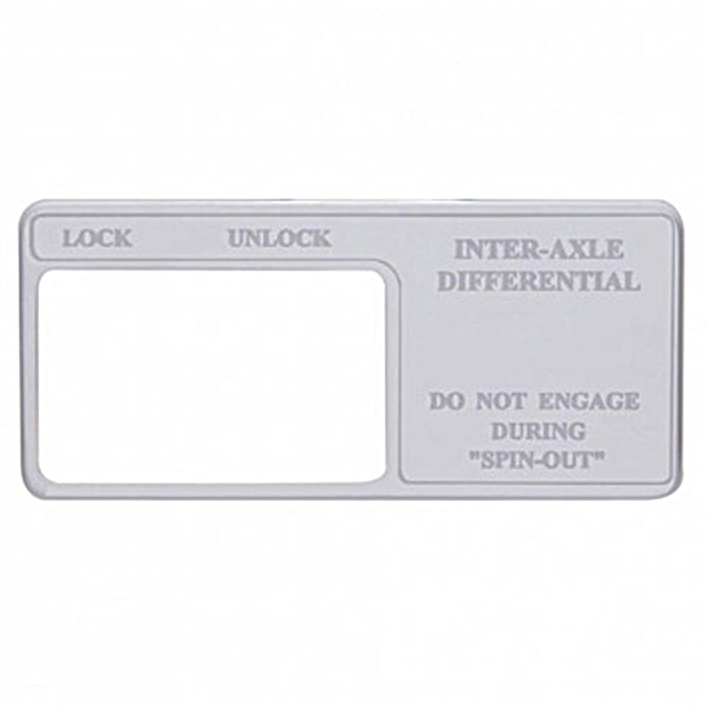 United Pacific - Freightliner Stainless Switch Guard - Inter-Axle Differential