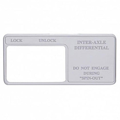United Pacific - Freightliner Stainless Switch Guard - Inter-Axle Differential