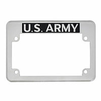 United Pacific - "U.S. Army" Motorcycle License Plate Frame
