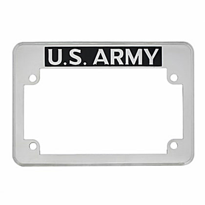 United Pacific - "U.S. Army" Motorcycle License Plate Frame