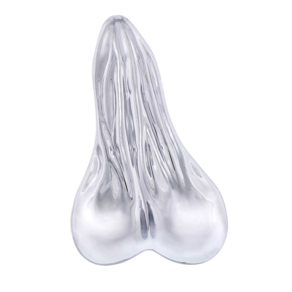 United Pacific - Chrome Low-Hanging Balls Accent 4-1/2"