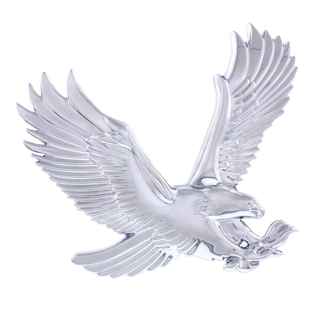 United Pacific - Chrome Plastic 3D Eagle Accent - Face Right