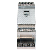 United Pacific - 12"L X 25"W X 28"H Aluminum Step Saddle Box