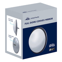 United Pacific - 8-1/2" 430 Stainless Steel Full Dome Convex Mirror