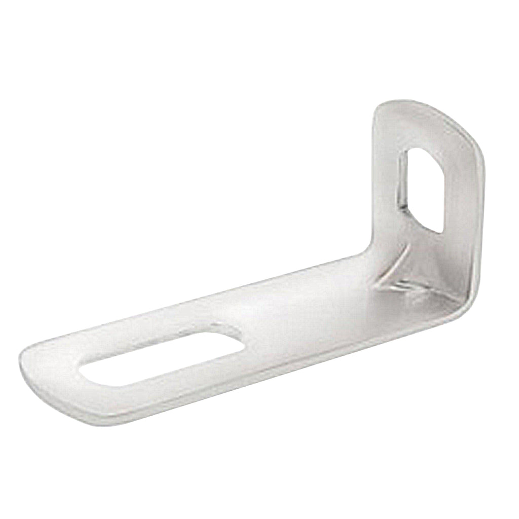12-Gauge 304 Stainless Steel L-Shape Bracket - 3-5/16" X 1-1/4" X 1-1/2"