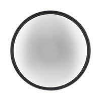 8-1/2" 430 Stainless Steel Heated 320R Convex Mirror - Centered or Offset Mounting Stud