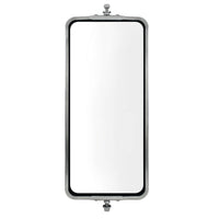 7" X 16" 430 Stainless Steel West Coast Style Mirror - Heated or Non-Heated