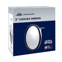 5" or 6" 430 Stainless Steel 320R Convex Mirror - Centered Mounting Stud