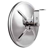 5" or 6" 430 Stainless Steel 320R Convex Mirror - Centered Mounting Stud