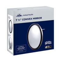 7-1/2" 430 Stainless Steel 320R Convex Mirror - Centered or Offset Mounting Stud