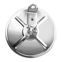 8-1/2" 430 Stainless Steel 320R Convex Mirror - Centered or Offset Mounting Stud