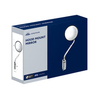 United Pacific - Stainless Steel Hood Mount Mirror