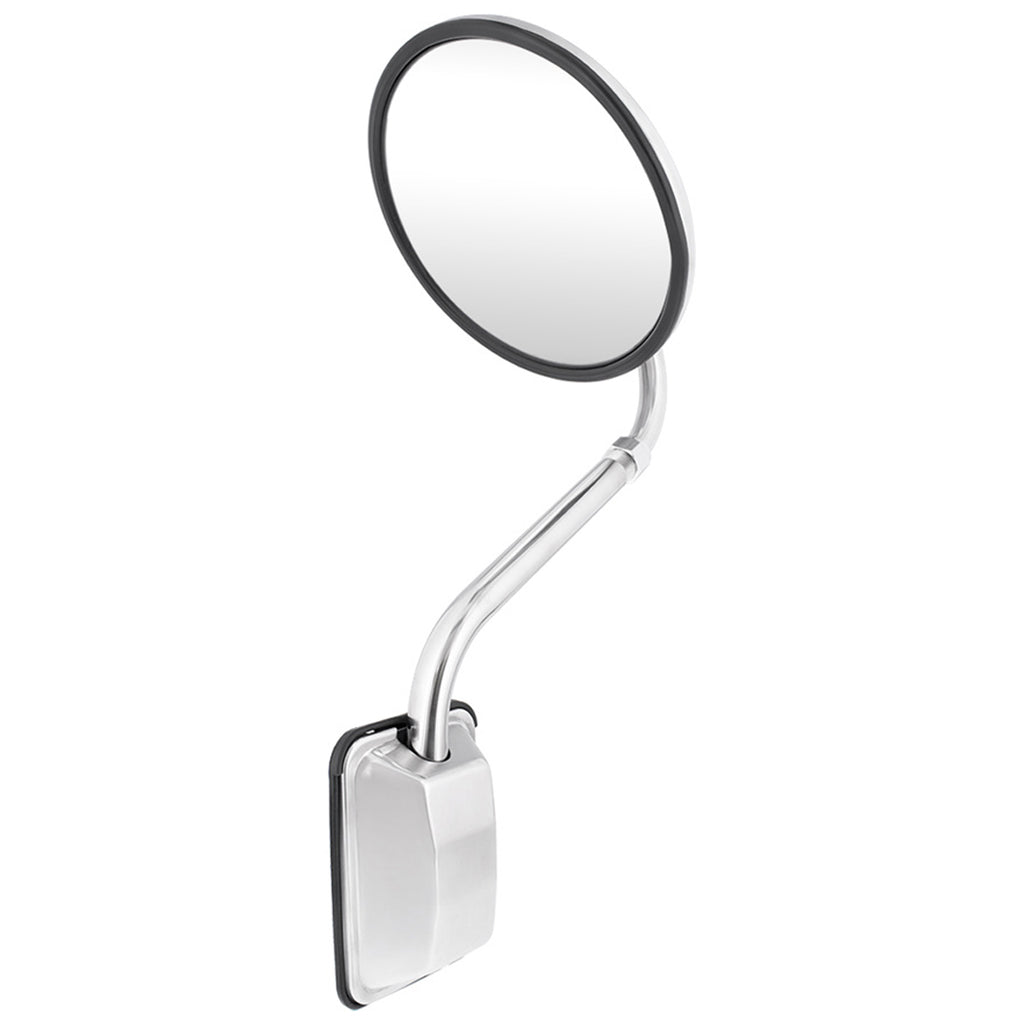 United Pacific - Universal Stainless Steel Pod Mount Convex Mirror