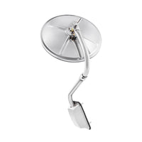 United Pacific - Universal Stainless Steel Pod Mount Convex Mirror