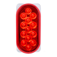 26 LED Dual Function Reflector Double Face Oval Light With Stainless Steel Bracket