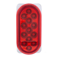 26 LED Dual Function Reflector Double Face Oval Light With Stainless Steel Bracket