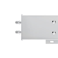 2-1/2" Bolt Pattern SS Spring Loaded Bar With 6 X 4" 16 LED Turbine Lights with Visor or Grommet