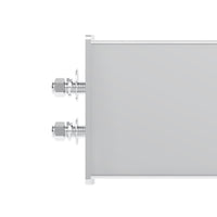 2" Bolt Pattern Stainless Spring Loaded Light Bar With 6X 4" 13 LED Abyss Lights - Red LEDs (Red or Clear Lens)