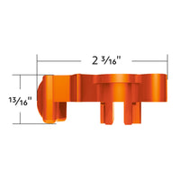 United Pacific - Candy Color Plastic Splitter Button For Eaton Fuller 13 Speed Shifter (Multiple Colors)