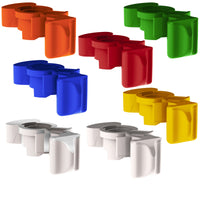 United Pacific - Chrome Plastic Splitter Button For Eaton Fuller 15 Speed Shifter (Multiple Colors)