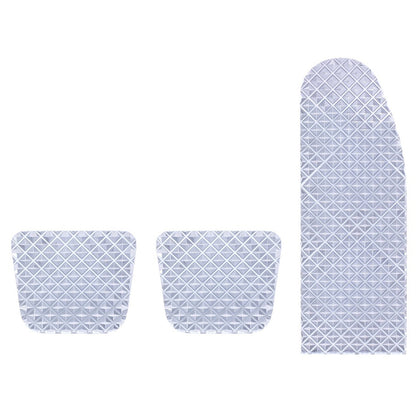 Chrome Billet Aluminum Diamond Pedal Set For 2014+ Peterbilt 567/579/587/589