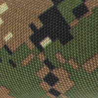 18" Cloth & Suede Camouflage Steering Wheel Cover - Digital Woodland Style